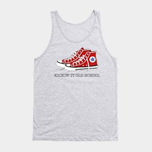 Old School Retro Sneakers Tank Top